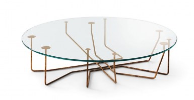 Connection round coffee table
